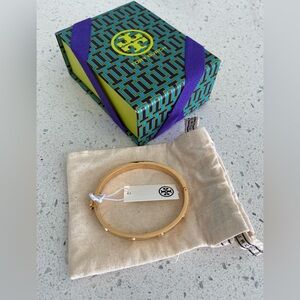 Genuine Tory Burch Miller Stud Hinge Bracelet